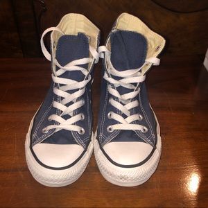 Navy Blue All Star Converse